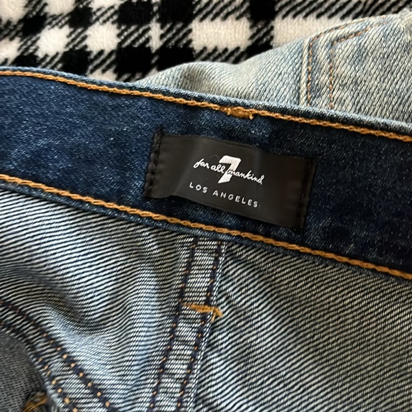 7 for all mankind easy straight jeans size 29 - Picture 3 of 5